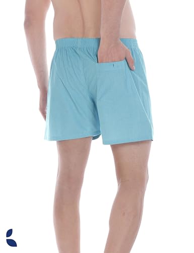 Image of Cotton Boxer Shorts for Men, Breathable, Comfortable & Lightweight (Pack of 2)