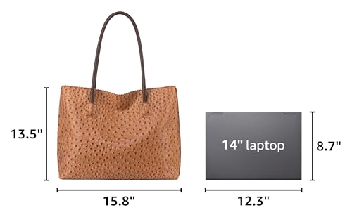 Milan Chiva Tote Bag para mujer con cierre y cuero vegano miniatura 3