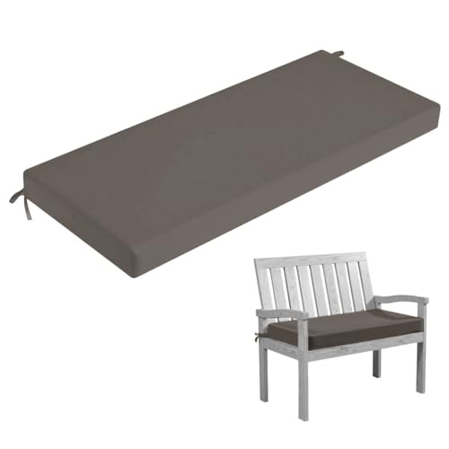 HJZPWB Cojin Banco Exterior Antideslizante Cojines para Banco Desenfundable Colchoneta Banco Jardin Comodidad Cojines Banco Exterior Jardin Lavable Cojin para Banco,C,200 * 50 * 5cm