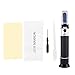 Salinity Refractometer, Handheld 0 to Salinity Refractometer Salinometer Portable Sea Water Salt Concentration Tester Meterwith Automatic Temperature Compensation