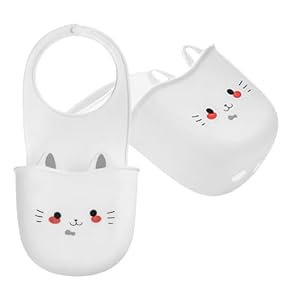 ノーブランド品 シリコン製の白い猫型台所スポンジ置き 2個セット家庭用キッチンに最適なハンギングデザイン排水バスケット付きシンクホルダー
