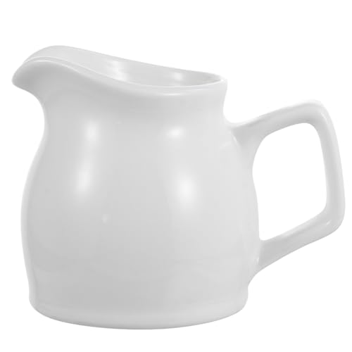 BESPORTBLE Keramik Milchkanne 100Ml Kreative AufschäUmtasse FüR Kaffee Sahne Und Saucen HitzebestäNdig WeißEr Kaffeebecher Ideal FüR Zuhause Café Und Restaurant 3 3X2 6X2 4 Zoll BESPORTBLE Keramik Milchkanne 100Ml Kreative AufschäUmtasse FüR Kaffee Sahne Und Saucen HitzebestäNdig WeißEr Kaffeebecher Ideal FüR Zuhause Café Und Restaurant 3 3X2 6X2 4 Zoll