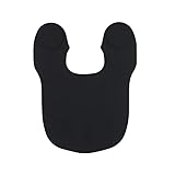 Wokyo Silicone Hair Cutting Collar, Salon Hair Cutting Collar Cape Stylist Color Capes Guide Tools-black for Hair Cut (Black Long)
