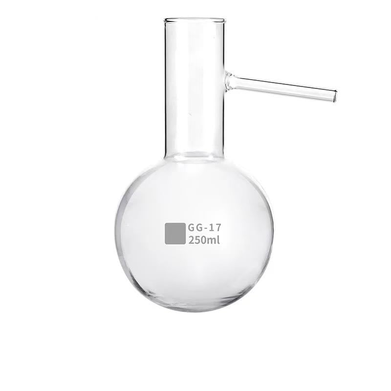 Flacon de distillation 250ml en verre borosilicaté pour éliminer les risques de bris au chauffage