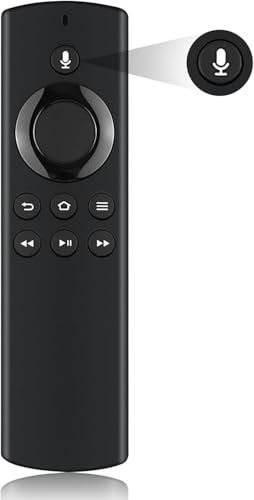 Mando a Distancia de Repuesto con función de Voz para televisores Insignia/Pioneer, con Botones de Volumen y botón de Encendido/Apagado