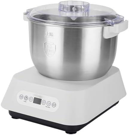Genérico Impastatrice elettrica in acciaio inox 304 con fermentazione a temperatura costante, 7 litri, 220 V, 200 W