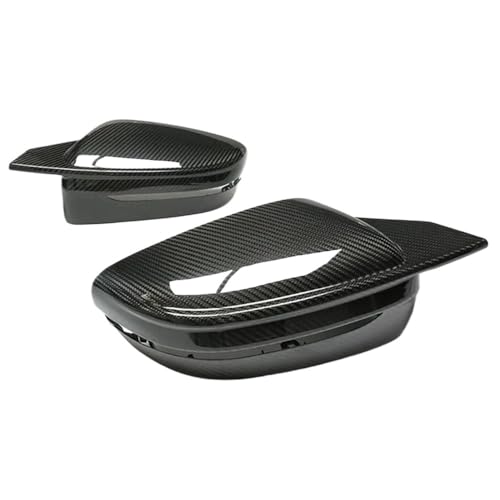 BMW M2/M3/M4 ドライカーボンファイバー バックミラーハウジング G80/G82/G83/G87 改造リバースミラーカバーに適合します。(Style 3RHD)