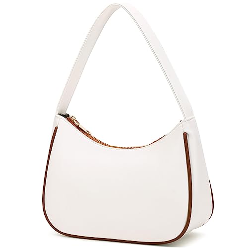 Image of CYHTWSDJ Shoulder Bags for Women, Cute Hobo Tote Handbag Mini Clutch Purse with Zipper Closure