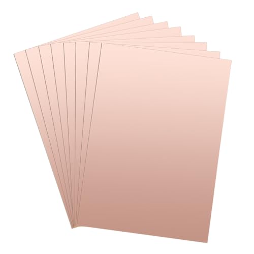 Circuit imprime double face FR4 uxcell lot de 8 plaques de cuivre 100x70mm pour vos prototypes