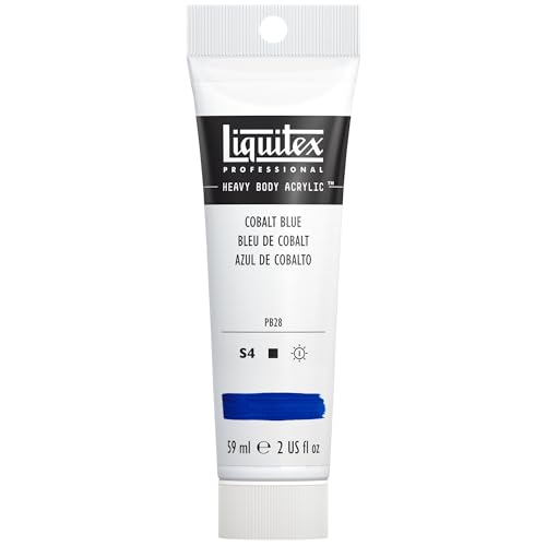 Image of Liquitex Professional Heavy Body Acrylic Paint 2-oz Tube, Cobalt Blue