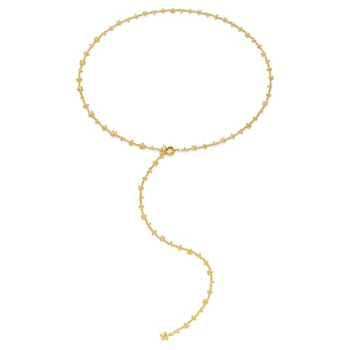 GZQ Long Y Necklaces for Women,Unique Chain Drop Trendy Jewelry Gifts Sophisticated for All Occasions(N6-E)