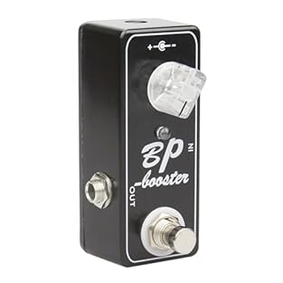 Based on Xotic EP booster Pedal Uses the highest quality parts available with a discrete FET design and low impedance output, the BP Booster provides up to +20dB of unadulterated boost with multi-dimensional, shimmering highs and lows, and no ear fat...