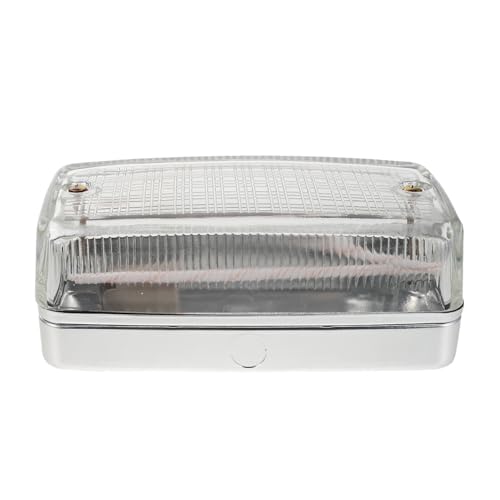 Portalámparas de aluminio para campana extractora con pantalla decorativa resistente