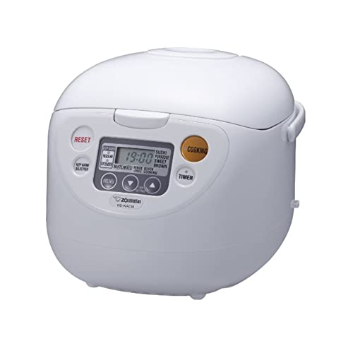 Zojirushi-NS-WAC18-WD-10-Cup-Uncooked-Micom-Rice-Cooker-and-Warmer-Bundle-with-Rice-Container-Bin-2-Items