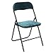 Five Simply Smart - Sedia pieghevole in velluto, confezione da 4, colore: Blu
