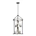 Kalco 506650NI Middleton Pendant, 6-Light 240 Total Watts, Natural Iron