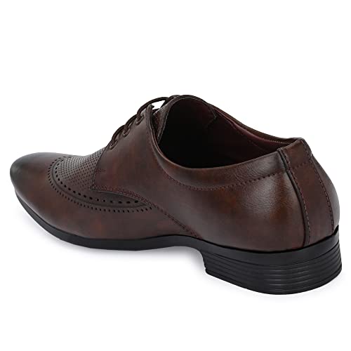 Image of Formal Stylish Lace-up Derby Shoe for Men