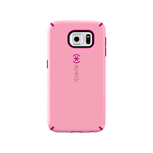 Speck Products CandyShell Case for Samsung Galaxy S6 - Retail Packaging - Carnation Pink/Lipstick Pink