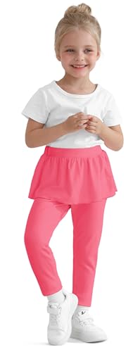 Toddler Baby Girls Christmas Party Ruffle Skirt Pants Warm Leggings with Skirt 1-5 Years3