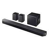Samsung Soundbar HW-Q990F/ZF Serie Q, 23 Speaker, Wireless, Dolby 5.1ch, Audio a 11.1.4 Canali, DTS:X, Surround Sound Expansion, Active Voice Amplifier Pro, Q-Simphony,Titan Black, 2025