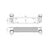 VALEO Intercooler, Refroidissement du moteur 818594...