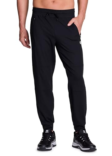 Avalanche Men's Joggers, Lightweight Sweatpants for Men Buttery Soft Stretch Jersey Full Length Jogger with Pockets