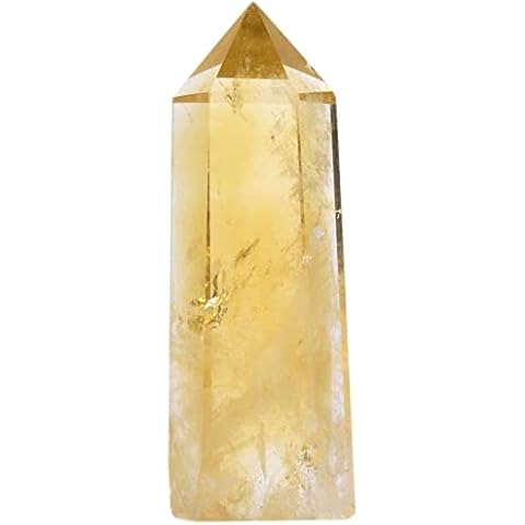 Angelstones Natural Citrine Crystal Wand Cover
