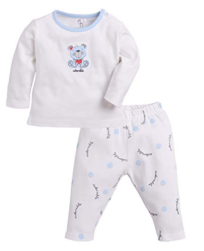 BABY GO Unisex Baby Cotton Solid Top And Pajama Set