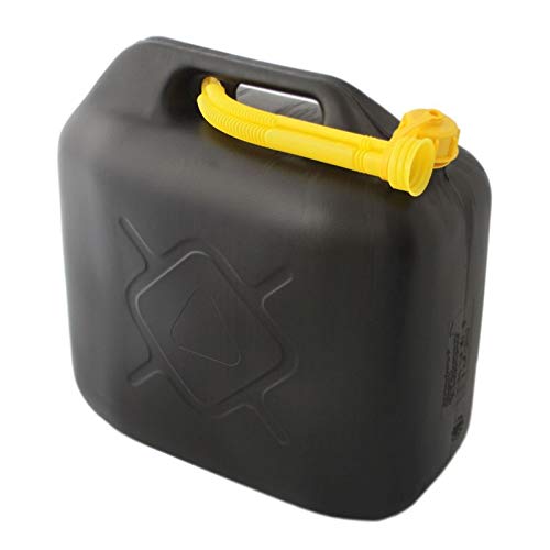 Preisvergleich Produktbild Megaprom 10 Liter Benzinkanister / Kraftstoffkanister / Reservekanister / Kunststoffkanister für Benzin & Diesel / Kanister für Kraftstoff mit Ausgießrohr