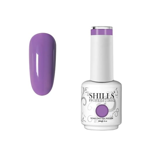 Image of SHILLS PROFESSIONAL Uv /Led Soak Off Gel Glossy Finish Polish Color Shade 47,15 Ml