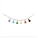 Dekoration Quaste Girlande String Baby Kinderzimmer Dekoration Ornamente Korb Wand Hanging Banner Kindergärten Dekoration Foto Requisiten Home Decoration Kleiner Anhänger (Color : 5 Colors)