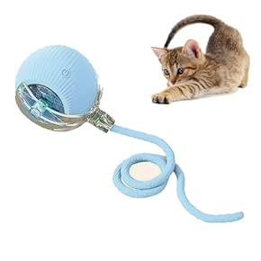 ☆インタラクティブキャットトイボール トップ フェザーワンド ベル付き 不安解消 Amazon | INKZOO 猫のおもちゃ インタラクティブな猫のおもちゃ