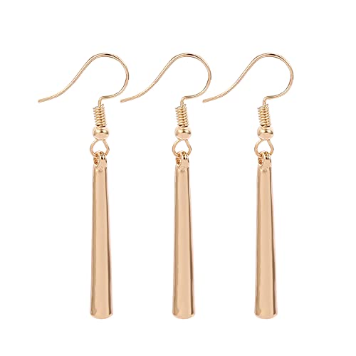 Zoro Earrings, One Pieces Anime Cosplay Drop Earrings, Gold Dangle One Piece Roronoa Zoro Figure Women Men Earrings Jewelry Accessories (Dangle Earrings)