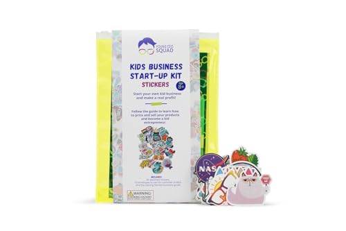 Kids Start-Up Kit: Young Entrepreneurs' Sticker Business...