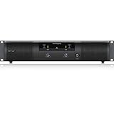 Behringer NX1000 Amplificador de potencia clase D ultraligero de 1000 vatios con compensación de impedancia de altavoz SmartSense