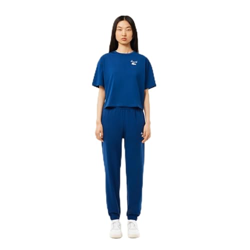Recopilación de Lacoste Femme los más solicitados. 38 Lacoste Core Collection - Pantalones deportivos rectos para mujer, Globe, 6