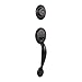 Kwikset 689DA LIP 11P 6AL RCS Dakota Interior/Exterior Double Cylinder Entrance Handleset Finish: Venetian Bronze