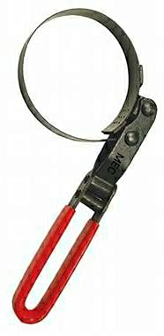 MEC Auto Oil Filter Wrench Multi-Purpose Adjustable Filter Removal Wrench Filter High Strength Repair Steel Strip Belt Wrench for Car Repair Tools (95mm -110mm)