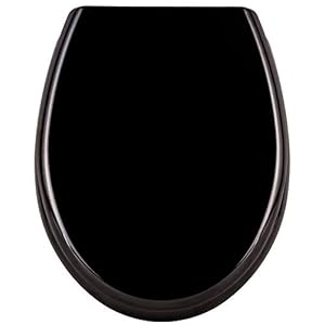 LARS360 Toiletdeksel, wc-bril met softclosemechanisme, ovale wc-bril, antibacterieel wc-deksel, wc-bril van duroplast…