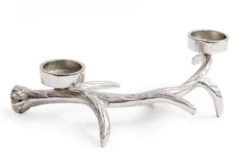 Marco Paul Silver Metal Stag Tea Light Candle Holder Antler Ornament Candelabra Tealight Candle Holders Wedding Christmas Table Centrepiece Mantlepiece Home Decoration Ornaments for Living Rooms - Cosy Home Interiors Marco Paul Silver Metal Stag Tea Light Candle Holder Antler Ornament Candelabra Tealight Candle Holders Wedding Christmas Table Centrepiece Mantlepiece Home Decoration Ornaments for Living Rooms - Image 8