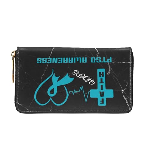 Ptsd Awareness Wallet Card Bag, Black3