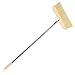 PRETYZOOM Solid Wood Bristle Broom Wood Broom Hardwood Floor Broom Horse Hair Broom Outdoor Indoor Broom Soft Bristle Broom Mailbox Wall Mounted Garage Ceramic Tile Sweeper Wooden