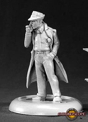 ReaperMiniatures 50051 Chrono Max Decker, Private Eye
