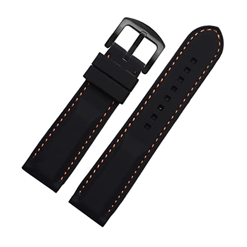 Bracelet montre caoutchouc 22mm sport GUMMMY agate pour Citizen et quotidien