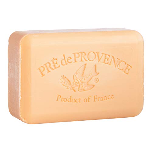 Image of Pre de Provence Artisanal Soap Bar, Enriched with Organic Shea Butter, Natural French Skincare, Quad Milled for Rich Smooth Lather, 8.8 Ounce, Persimmon