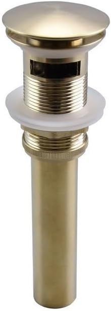 Brushed Gold Swivel Basin Faucet - Single-Handle Hot/Cold Bathroom Sink Tap, Deck-Mounted Brass Mixer(J)