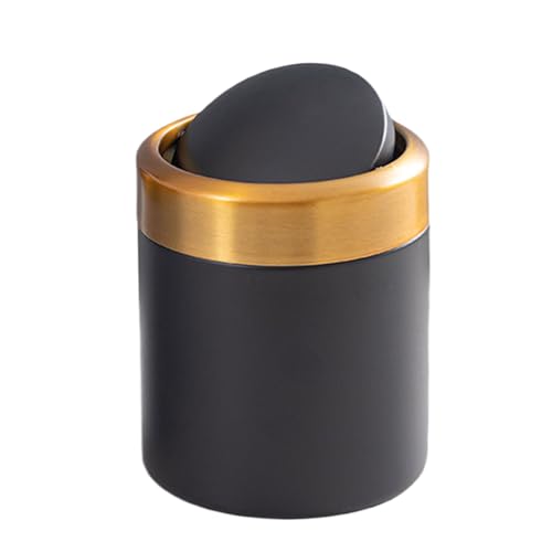 Poubelle de table pour salle de bain et chambre, mini poubelle de bureau compacte