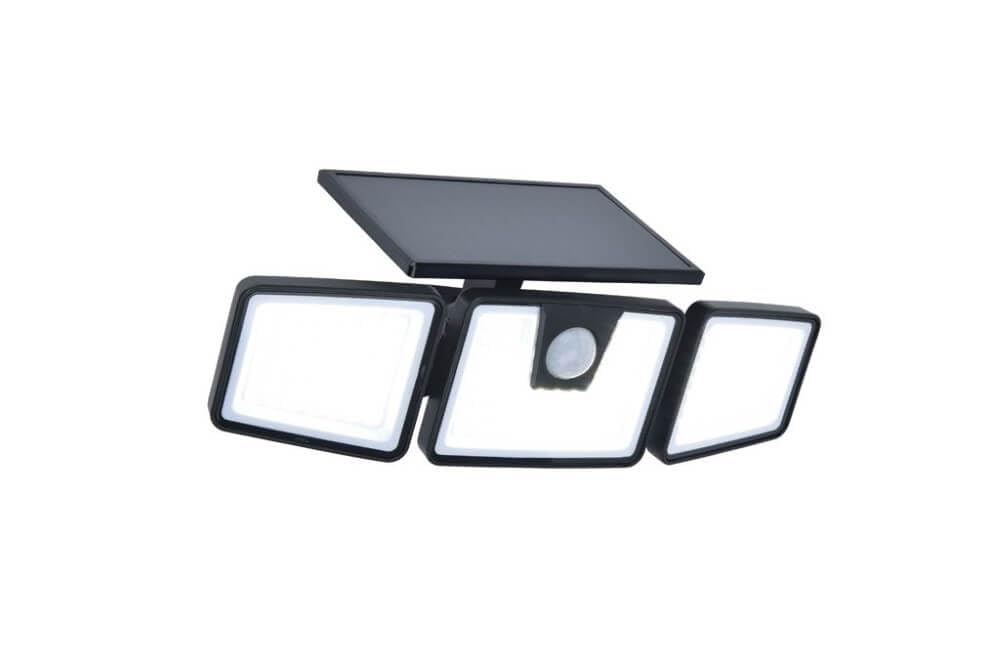LUTEC Lampa solarna Briti 3 czarna 6922401330