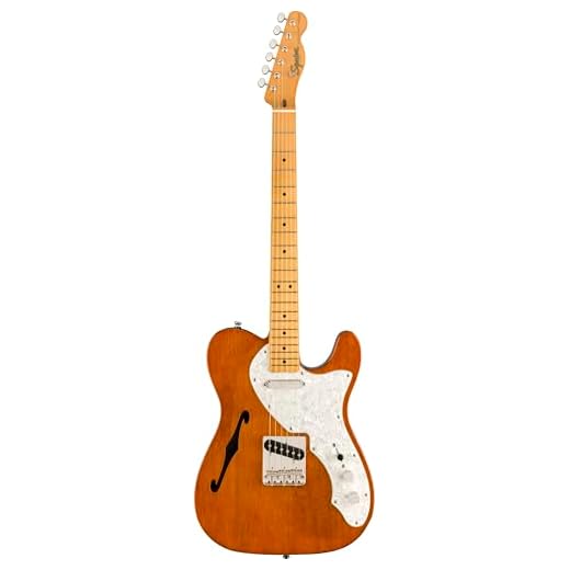 Squier by Fender Classic Vibe '60s Telecaster, Thinline, Natural
