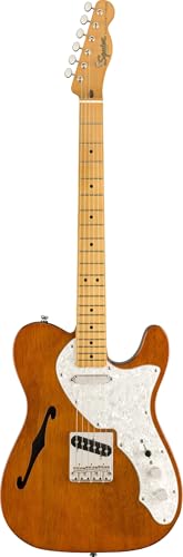 Le marcature della paletta ispirate agli anni '60 e la finitura lucida vintage-tint del manico completano l'atmosfera retrò mentre il profilo sottile e confortevole del manico a forma di C e la tastiera con raggio di 9,5